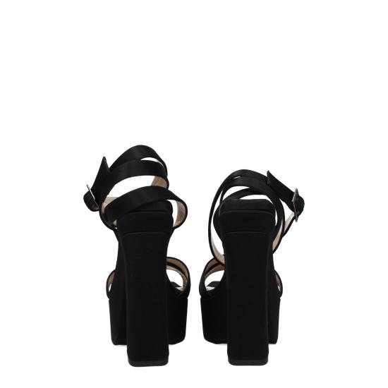 25SS 지미추 힐/펌프스 GAIA140SATBLACK - JIMMY CHOO