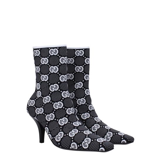 25SS 구찌 GG 니트 앵클 부츠 718378FAAQP1008 - GUCCI