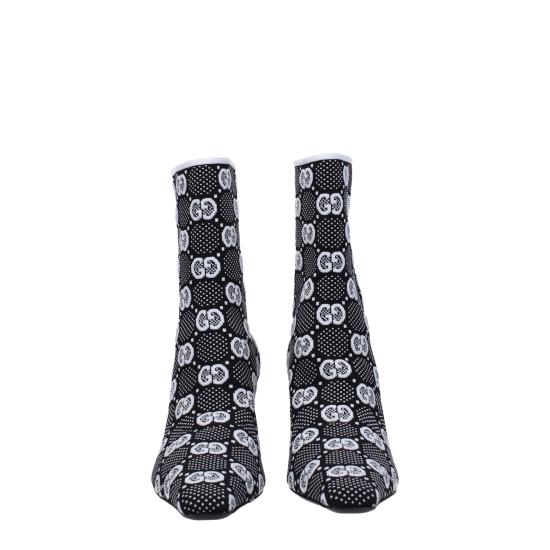 25SS 구찌 GG 니트 앵클 부츠 718378FAAQP1008 - GUCCI
