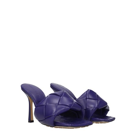 25FW 보테가베네타 뮬/슬리퍼 608854VBSS06085 - BOTTEGA VENETA