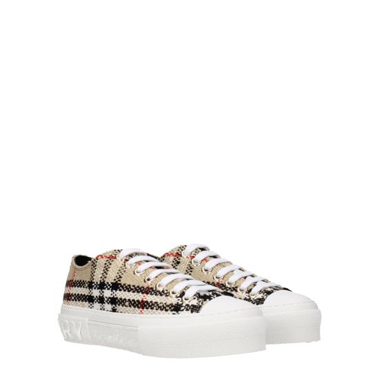 26SS 버버리 빈티지 체크 부클 스니커즈 8064244 - BURBERRY