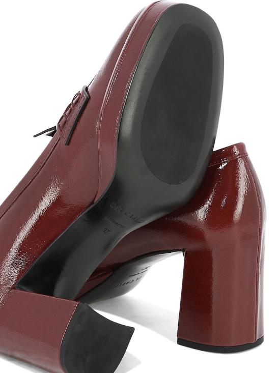 24FW 델 칼로 힐/펌프스 11621LISBONAVETROVINO BORDEAUX - DEL CARLO