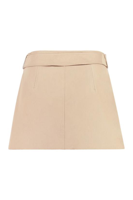  버버리 숏 스커트 8071196123456 A7405 Beige - BURBERRY