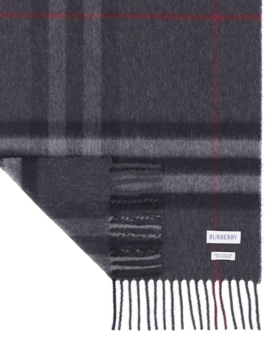 26SS 버버리 체크 캐시미어 스카프 8077880A1208 GREY - BURBERRY