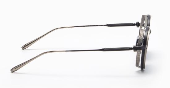  아코니 안경 AKS 505D 46 BLACK PALLADIUM NAVY - AKONI