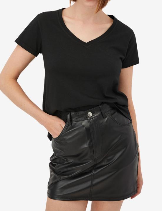  로이로져스 반팔 티셔츠 RND90049 CB55 C0020 Black - ROY ROGER'S