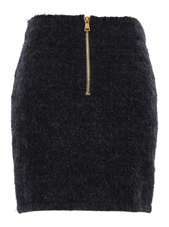 24FW 발망 숏 스커트 DF1LB015KG430PA - BALMAIN