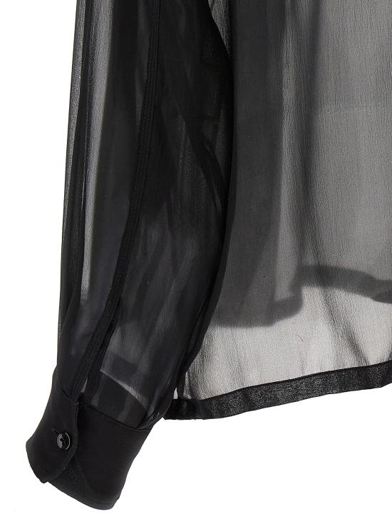  생로랑 블라우스 788262Y115W1000 Black - SAINT LAURENT