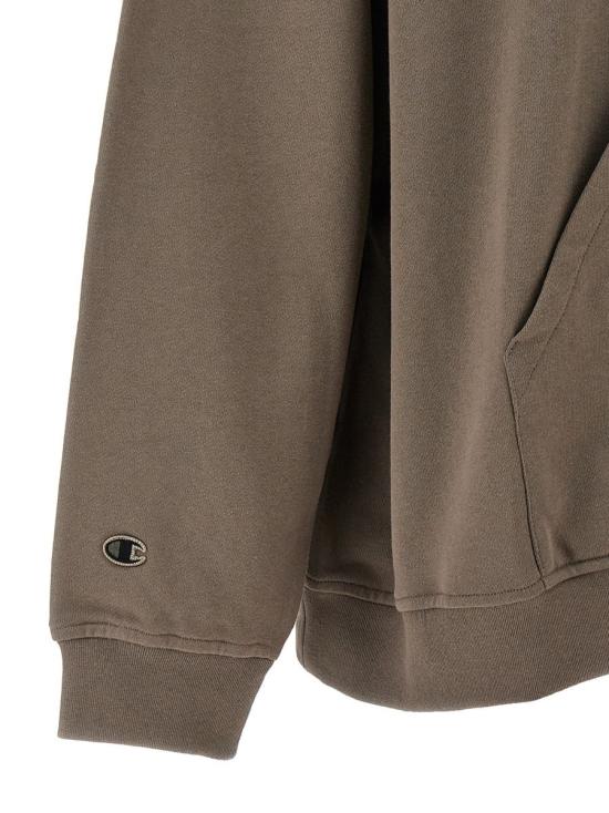  릭 오웬스 후드 티셔츠 CW01D0463CHFE34 GRAY - RICK OWENS