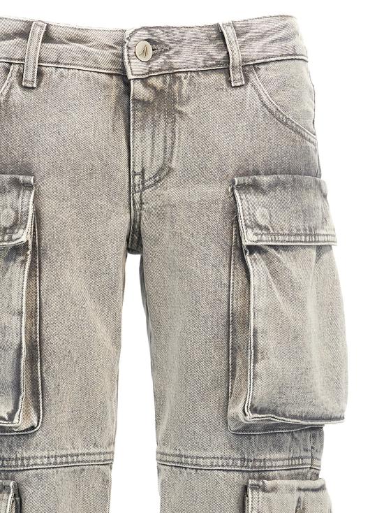  디 아티코 데님 팬츠 241WCP113D070307 Gray - THE ATTICO