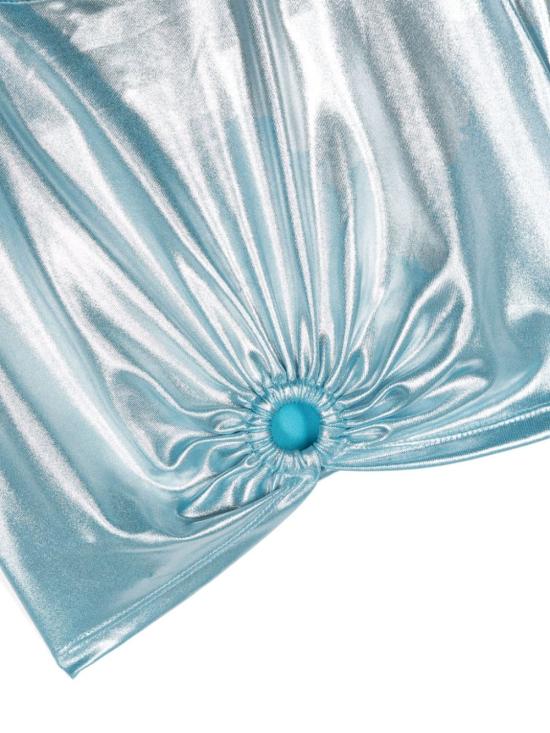  [주니어] 루루 바이 미스 그랜트 탑 LL2883 TURCHESE Clear Blue - LU LU BY MISS GRANT