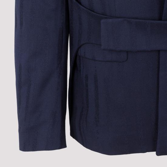  오프화이트 수트 자켓 OMEN077F23FAB001 4700 SIERRA LEO - OFF WHITE