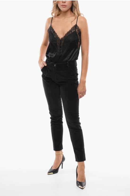  트루 로얄 스트레이트 팬츠 T736A09PENNY001 Black - TRUE ROYAL