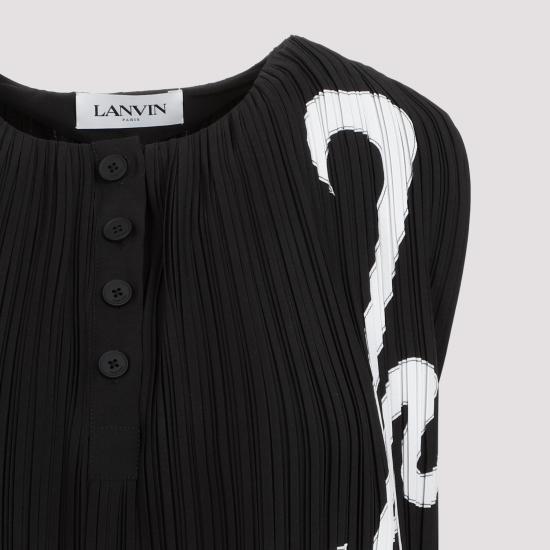  랑방 민소매 티셔츠 RWTO02025904P24 10 BLACK - LANVIN