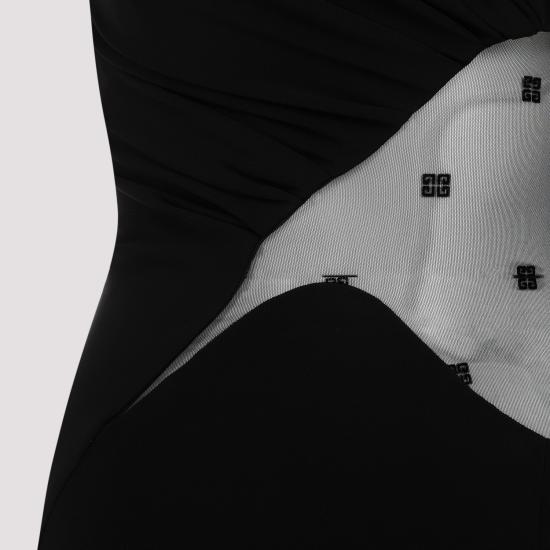  지방시 미디 원피스 BW21WS30XH 001 BLACK - GIVENCHY