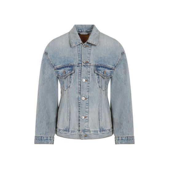  발렌시아가 데님 자켓 773776 TJW79 4076 LIGHT INDIGO MADDER - BALENCIAGA