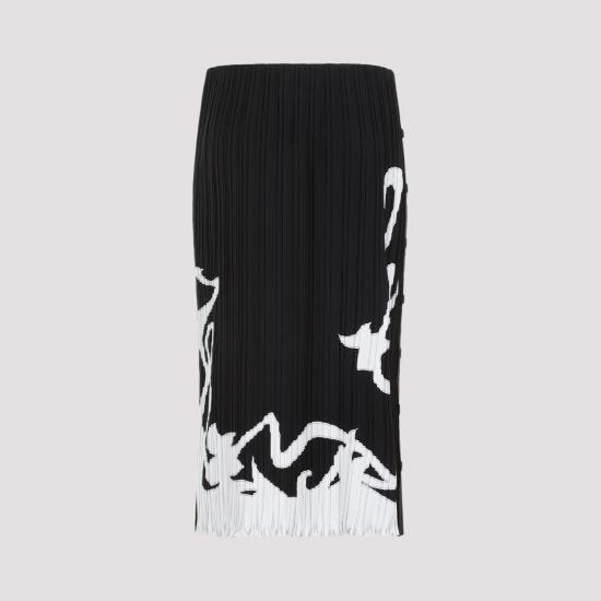  랑방 롱 스커트 RWST00055904P24 10 BLACK - LANVIN