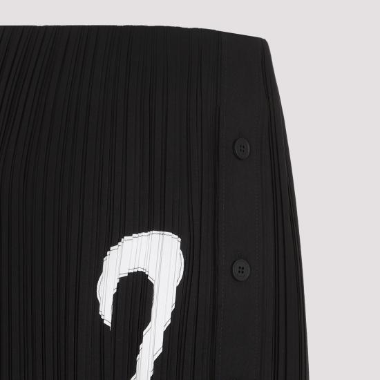  랑방 롱 스커트 RWST00055904P24 10 BLACK - LANVIN