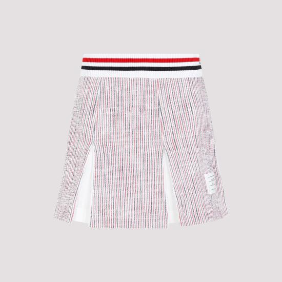  톰브라운 숏 스커트 FJK117A J0144 960 RWBWHT - THOM BROWNE