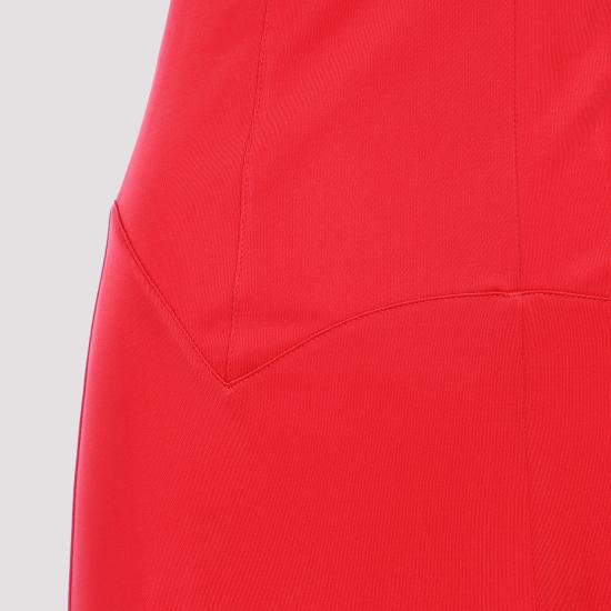  랑방 롱 원피스 RWDR00074893P24 340 FLAME - LANVIN