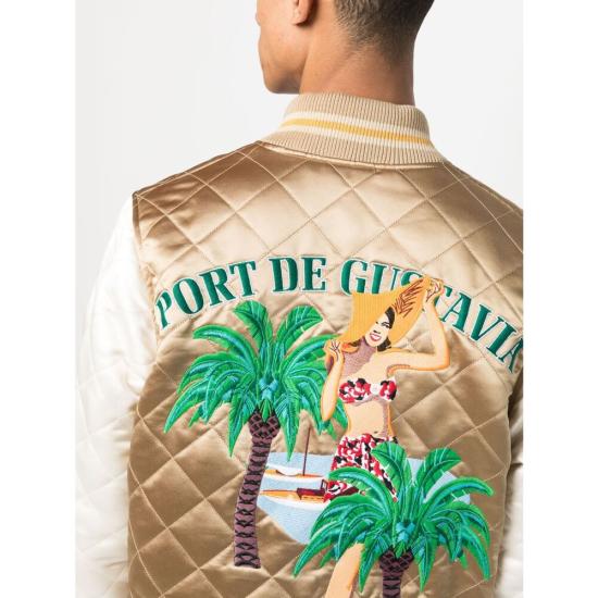  루드 봄버 자켓 RHSS23JA3001 1595 0595 BROWN NEUTRALS - RHUDE