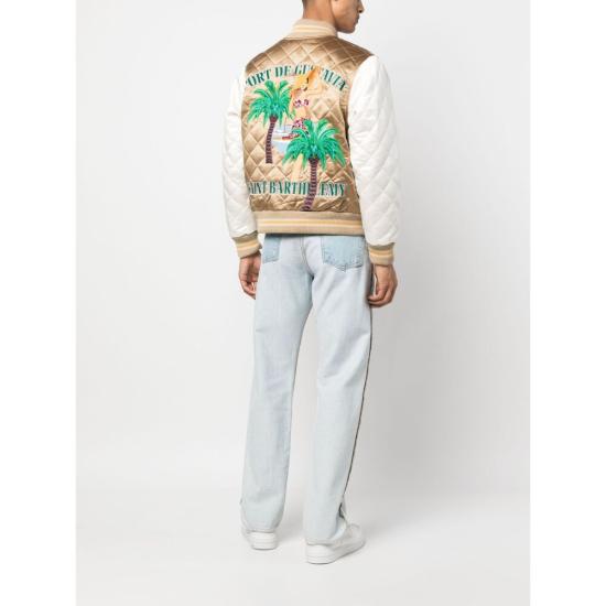  루드 봄버 자켓 RHSS23JA3001 1595 0595 BROWN NEUTRALS - RHUDE