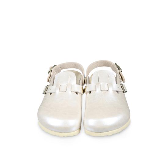  [키즈] 버켄스탁 뮬 1026858 GRACEFUL PEARL WHITE IVORY - BIRKENSTOCK