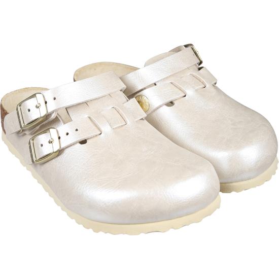  [키즈] 버켄스탁 뮬 1026858 GRACEFUL PEARL WHITE IVORY - BIRKENSTOCK