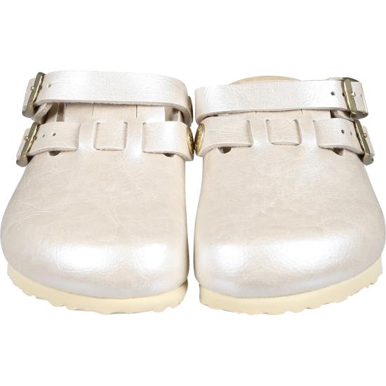  [키즈] 버켄스탁 뮬 1026858 GRACEFUL PEARL WHITE IVORY - BIRKENSTOCK