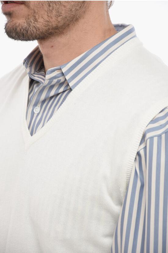  꼬르넬리아니 베스트 69M000 STK MOL 000 Beige - CORNELIANI