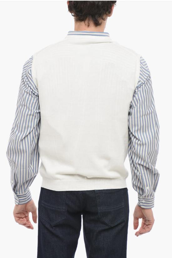  꼬르넬리아니 베스트 69M000 STK MOL 000 Beige - CORNELIANI