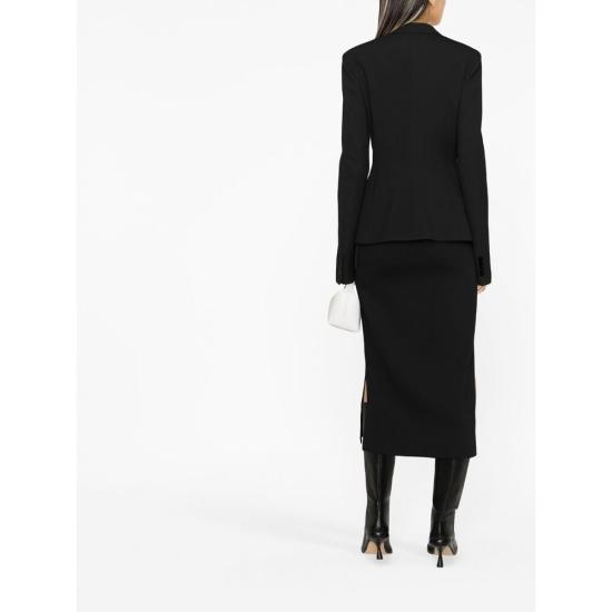  디 아티코 수트 자켓 231WCG44 E057 100 BLACK - THE ATTICO