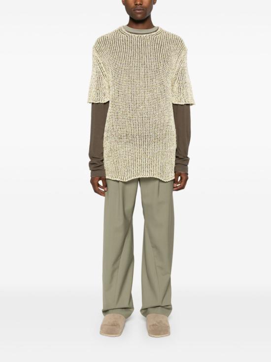  질샌더 반팔 티셔츠 J47GC0138 J15406772 Beige - JIL SANDER
