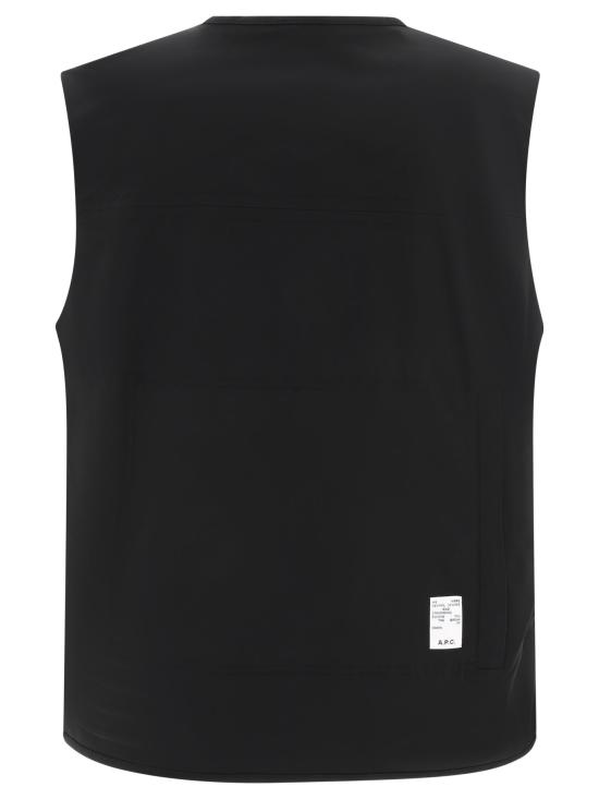 24FW 아페쎄 베스트 PSAIYH02949LZA BLACK - A.P.C.