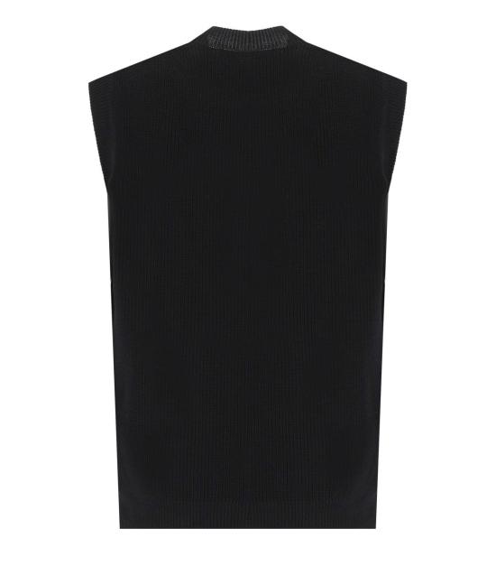  아마란토 니트 베스트 B9B0009 A99 M Black - AMARANTO