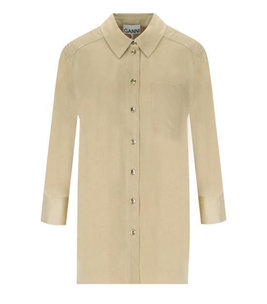  가니 셔츠 F9173 883 36 Beige