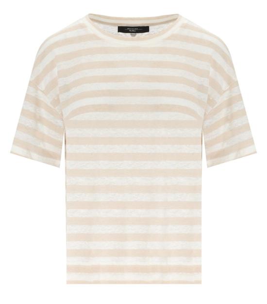  위켄드막스마라 반팔 티셔츠 2415941102600 012 S Ivory