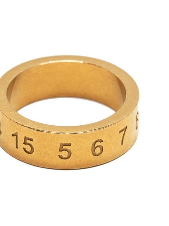 24FW 마르지엘라 반지 SI8UQ0003SV0129 950 YELLOW GOLD PLATING BURATTATO - MAISON MARGIELA