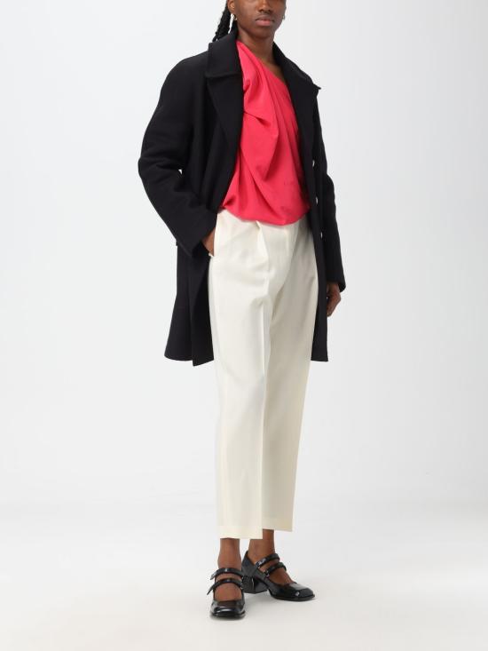  랑방 코트 RWCO00315758A23 10 Black - LANVIN