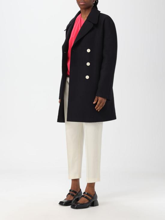  랑방 코트 RWCO00315758A23 10 Black - LANVIN