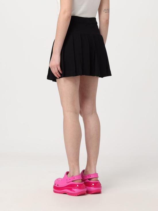 25FW 팜앤젤스 숏 스커트 PWCC070S24FAB001 1010 Black - PALM ANGELS