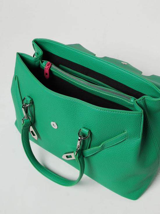  시크릿 폰 폰 토트백 QUINY LARGE Green - SECRET PON PON