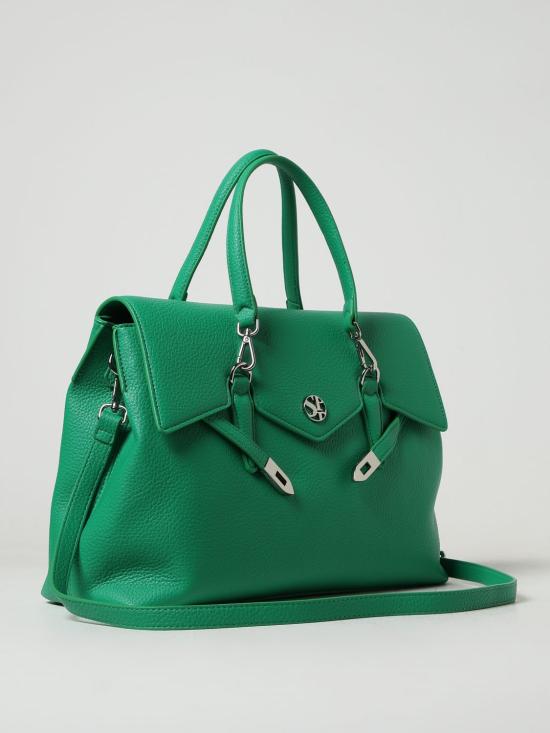  시크릿 폰 폰 토트백 QUINY LARGE Green - SECRET PON PON