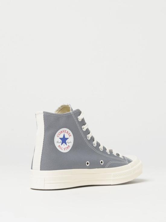  꼼데가르송 플레이 X 컨버스 스니커즈 P1K122 1 Grey - COMME DES GARCONS PLAY CONVERSE