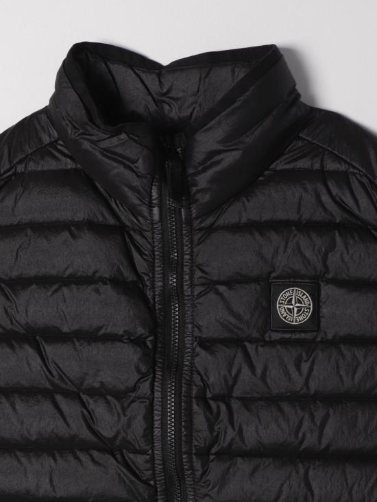 25FW [키즈] 스톤 아일랜드 베스트 G0224 V0029 Black - STONE ISLAND