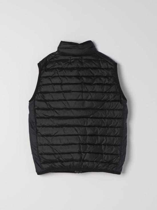 25FW [키즈] 스톤 아일랜드 베스트 G0224 V0029 Black - STONE ISLAND