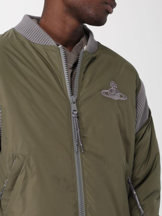  비비안웨스트우드 봄버 자켓 33040009W00M3 M402 Military - VIVIENNE WESTWOOD