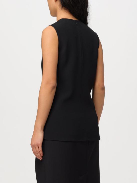  아미 민소매 티셔츠 FTK201AC0009 001 Black - AMI