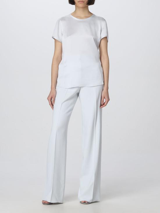  조르지오 아르마니 플레어 팬츠 3SHPP0T3T03NG U9T0 Ice - GIORGIO ARMANI