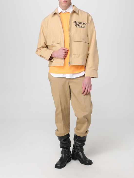  겐조 스트레이트 팬츠 FD65PA2059CA 13 Beige - KENZO